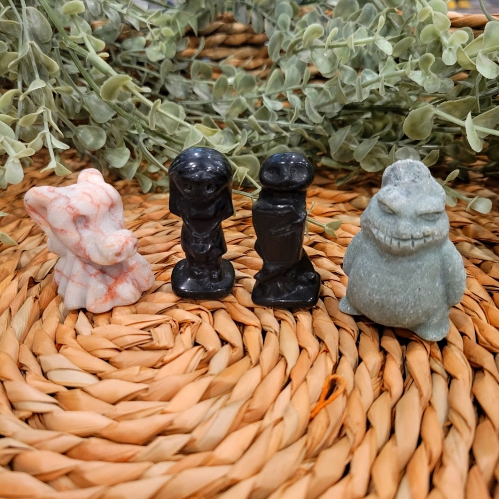 Nightmare Before Christmas - Crystal Carvings Set